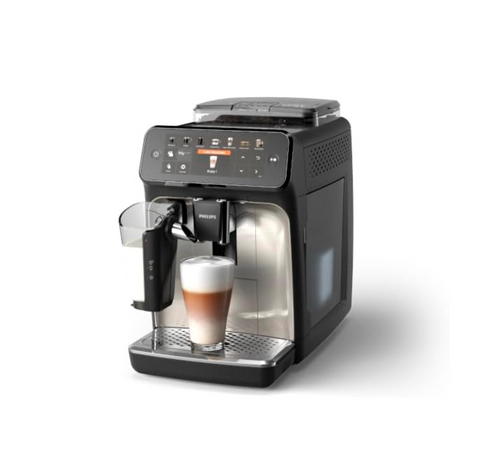 Philips LatteGo 5400 Kaffeevollautomat – 12 Getränke, Touchscreen, Milchsystem, 4 Profile (EP5447/90)